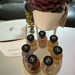 Louis Vuitton Skincare Serum Collection - Gold, Cream, Brown